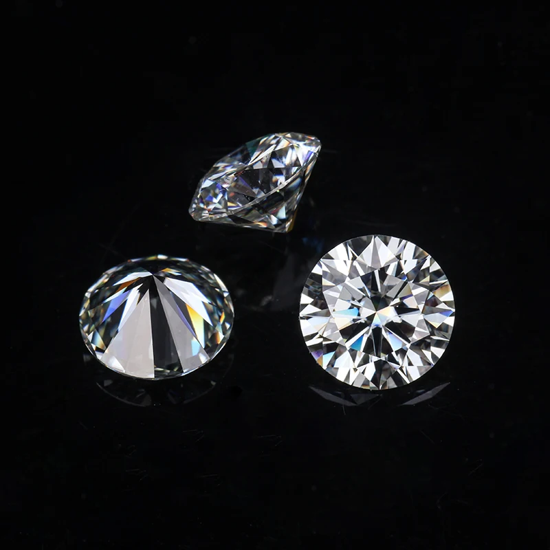 

Wholesale 5mm GRA H&A diamond loose synthetic moissanite, White