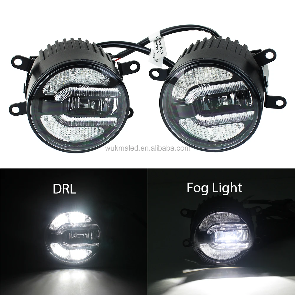 For Car accessories E mark Approval 3.5inch 90MM led fog light Car Driving Lights