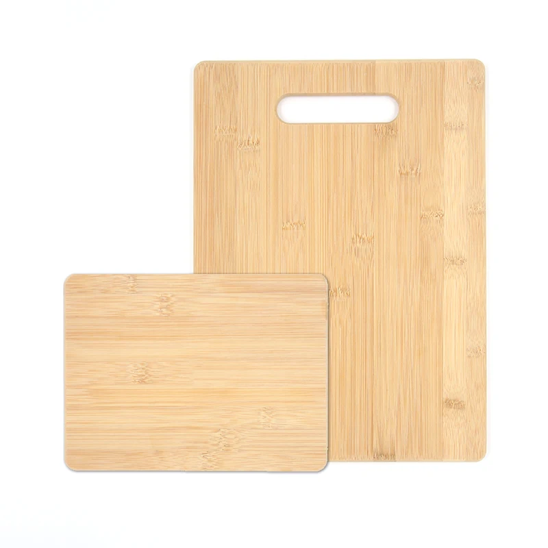 

Bamboo Cutting Board NO Glue, Kitchen Chopping Board for Meat, Cheese and Vegetables Handles, Cheese, Natural