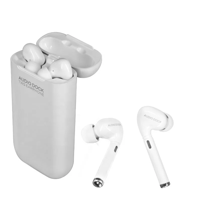china free ship shipping 4000mAh Mobile Phone Charger PowerBank Wireless Bluetooth TWS 5.0 Headphone Earphone Power Bank Earpod