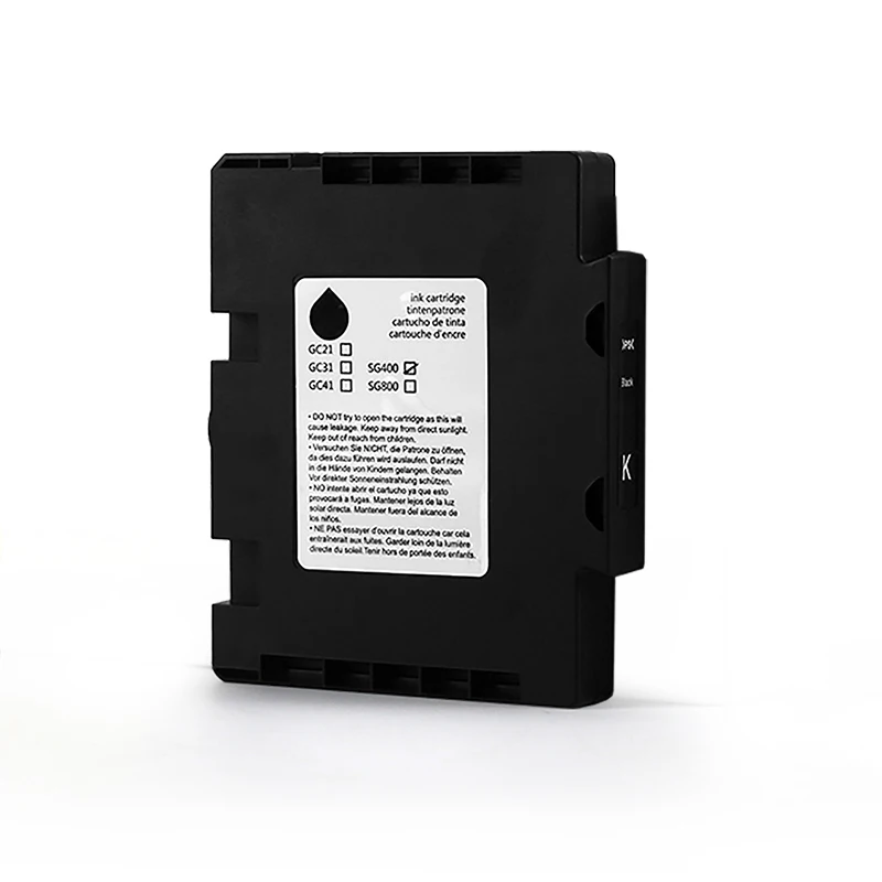 
4 colors standard volume EMPTY compatible ink cartridge GC41 for RICOH & SAWGRASS SG400 SG800 printers 