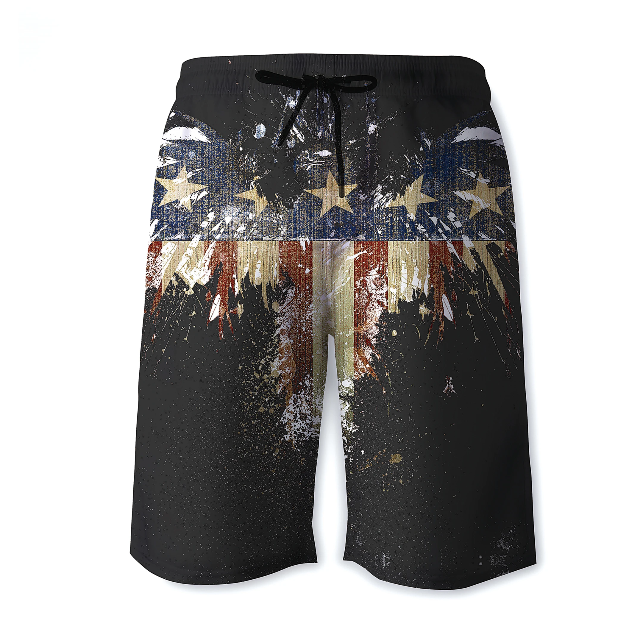 

Customized High Strech Quick Dry Polyester Sublimation print Men Beach Wear Swim Shorts, Printed brilliantly