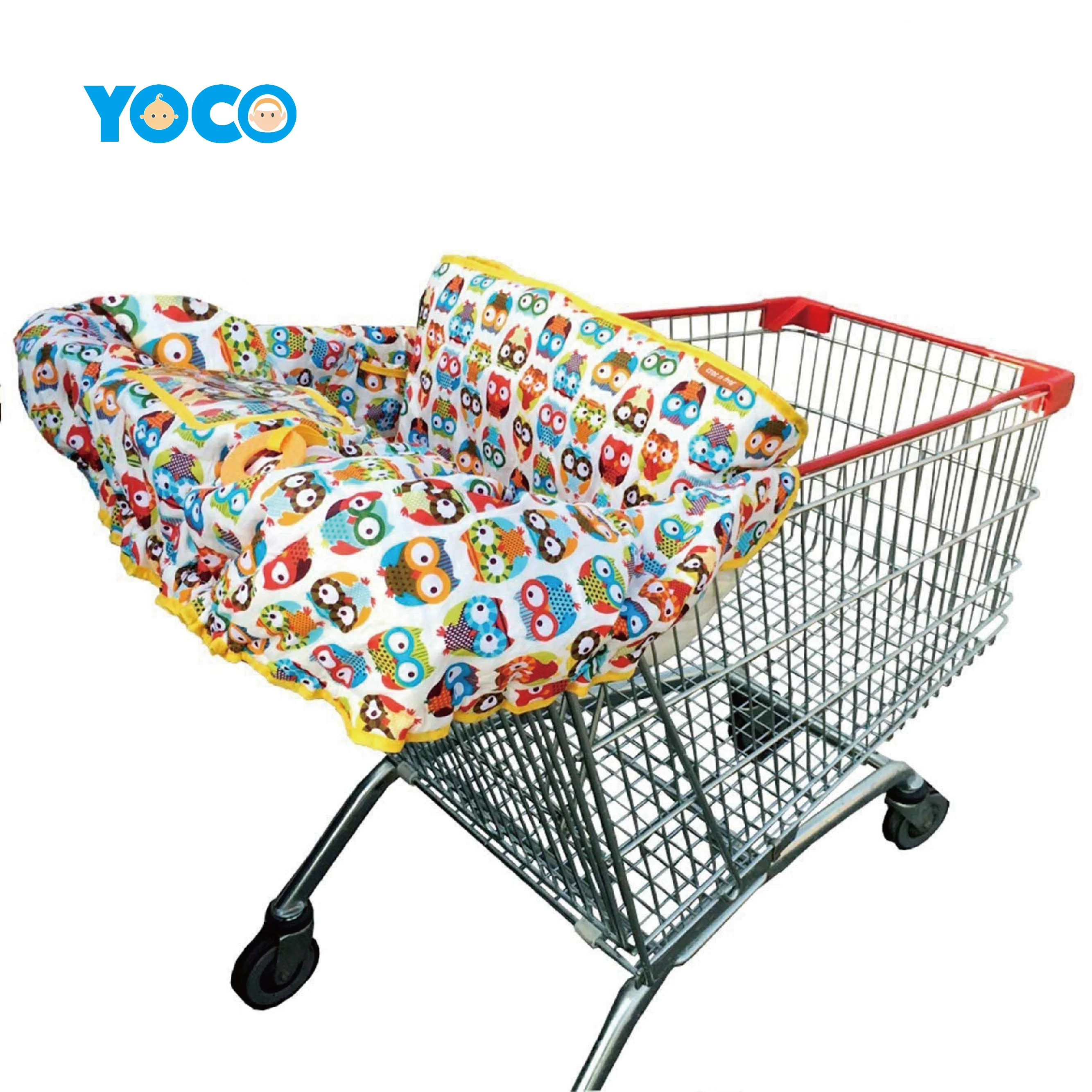 

Universal Fit Carton Pattern Shopping Cart Cover for Baby or Toddler 2-in-1 High Chair Cover Boy or Girl, Customized