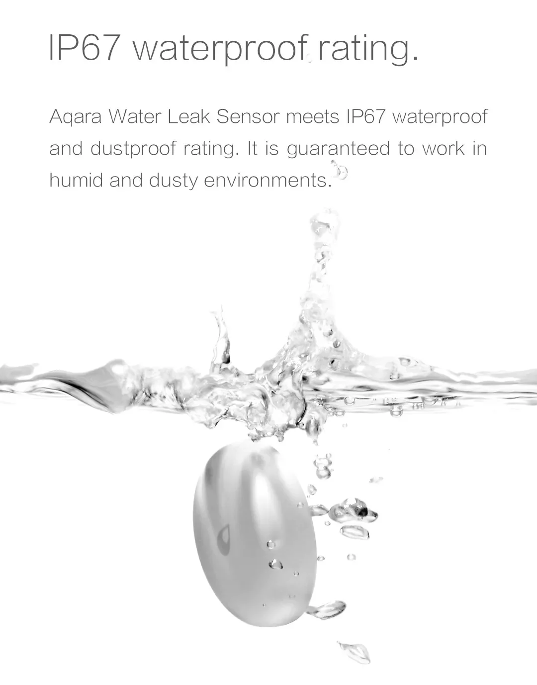 Smart home zigbee multi aqara water sensor - ANKUX.COM