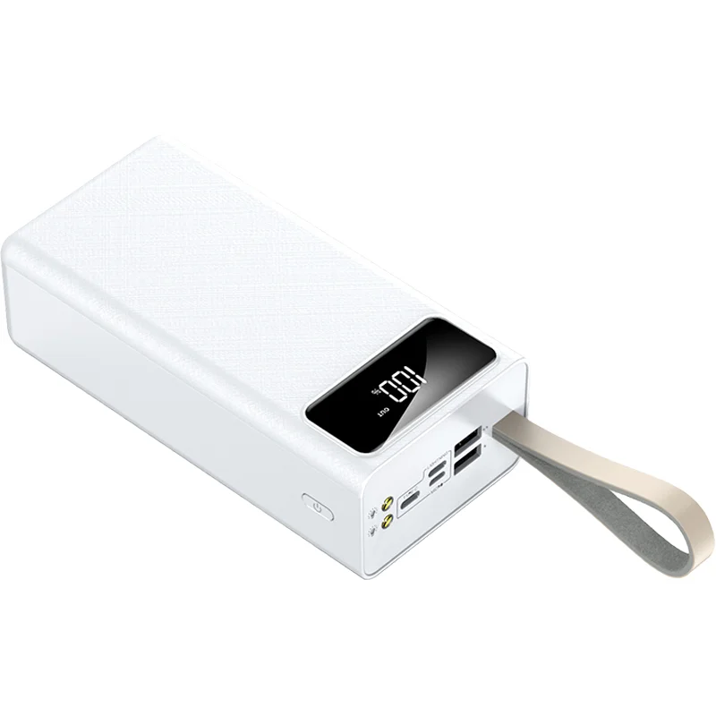 

2021 new best-selling product 80000mah high-capacity power bank, Black+white