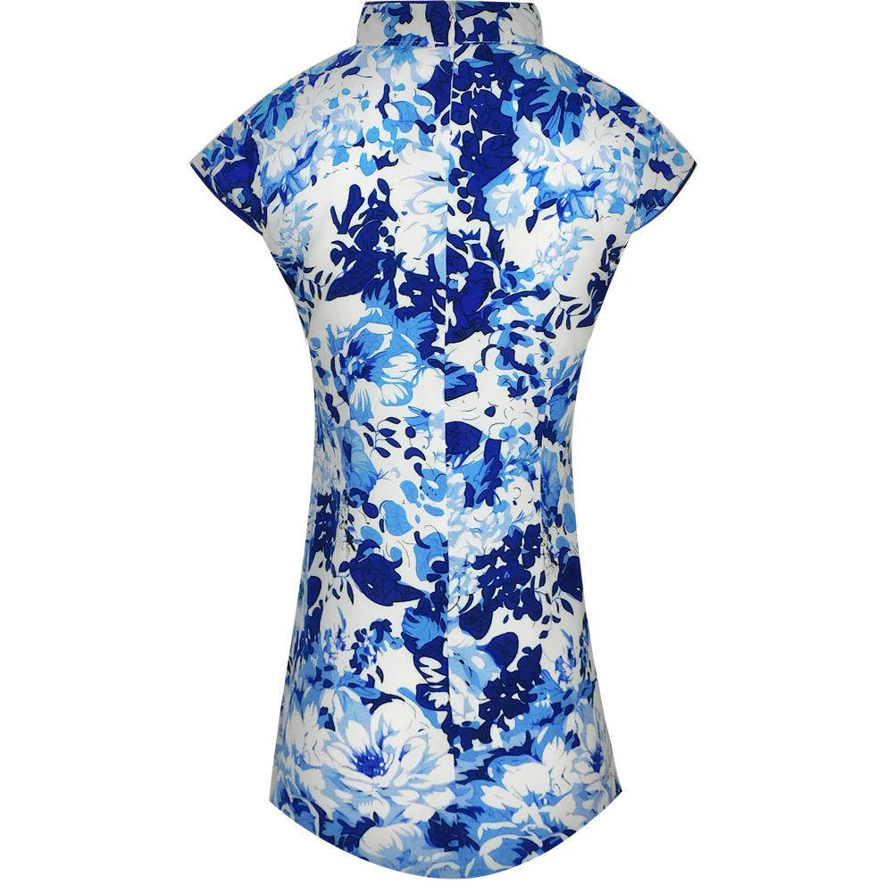 

Chinese Traditional Style Flower Children's Cheongsam Girl Qipao For Kids