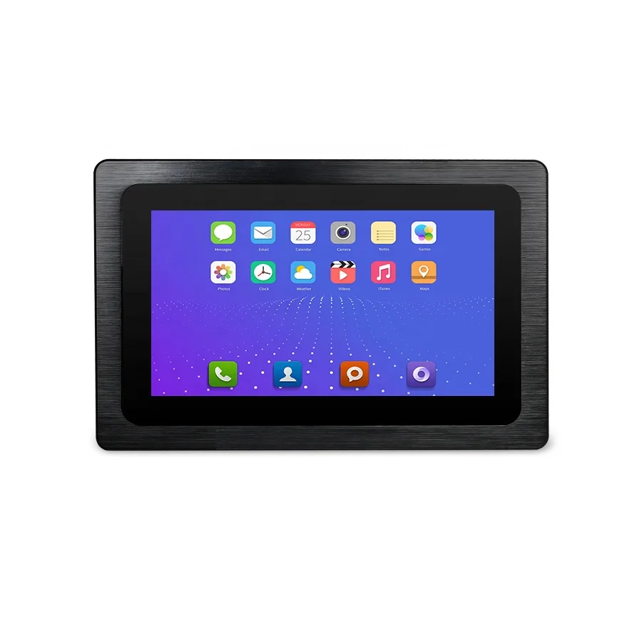 

11.6 inch wall mount 3g 4g mini capacitive dustproof android A64 industrial touch screen panel pc