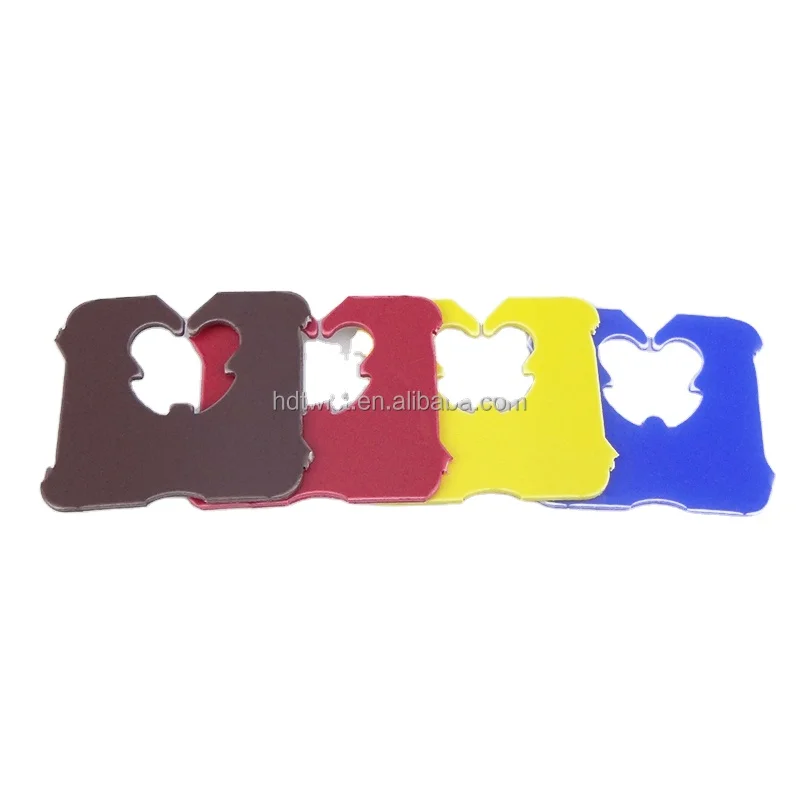 

colorful PS bread clip for bread bags, kwik lock for bread bags tying machine, White