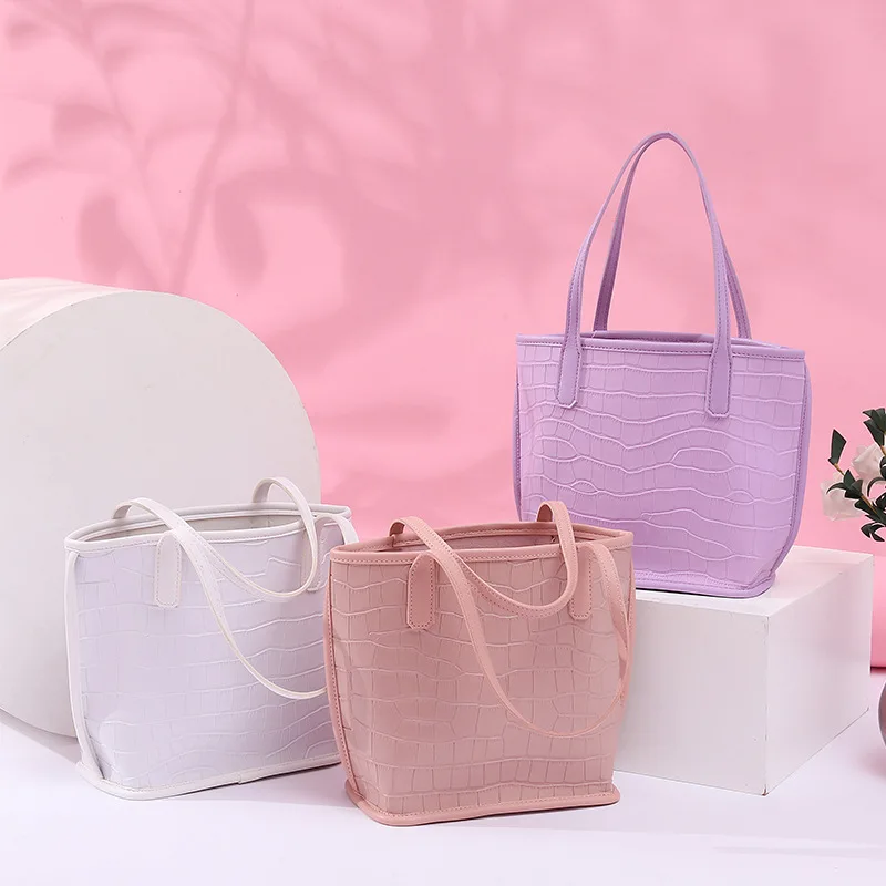 

2021 Ladies High Quality Handbag For Women Fashionable Custom Portable Bucket Classic Versatile Shoulder Bag