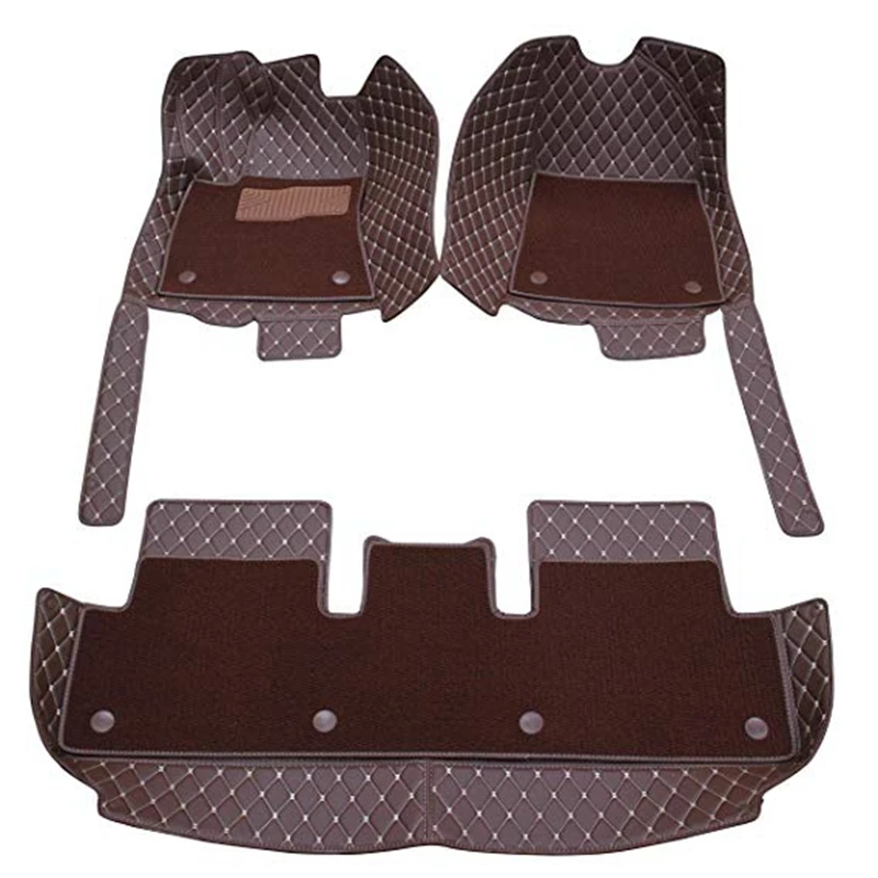 Good Price Luxury Double Layer Waterproof Floor Mats For Tesla Model 3