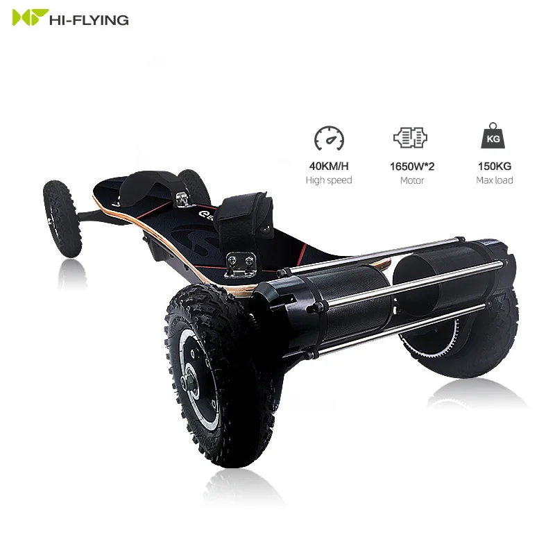 

EU Warehouse Powerful Dual 1650W Remote Control Adult Electric Skateboard