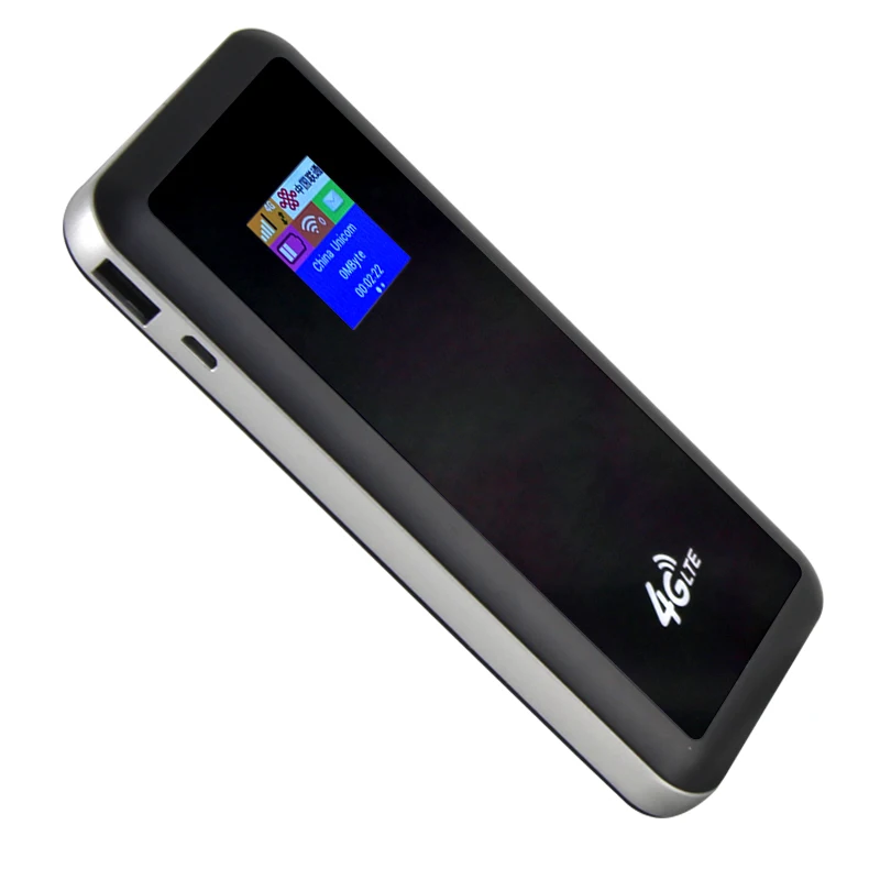 

240g mobile hotspot 4g lte UCOS system battery bank wifi router cpe unlimited wireless manufacture 2.4 powerbank