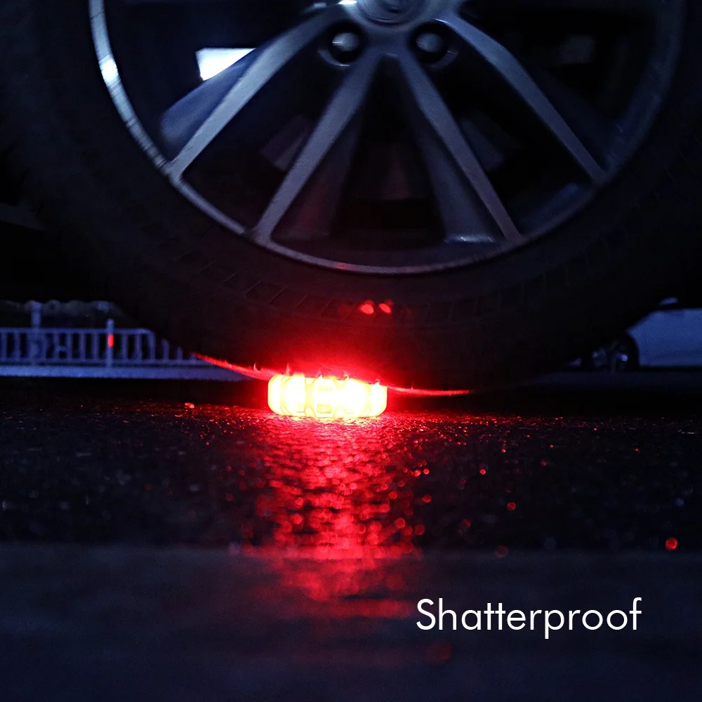 
LED Road Flare Flashing Warning Lights Roadside Safety Emergency Disc Beacon for Car Marine Boat 