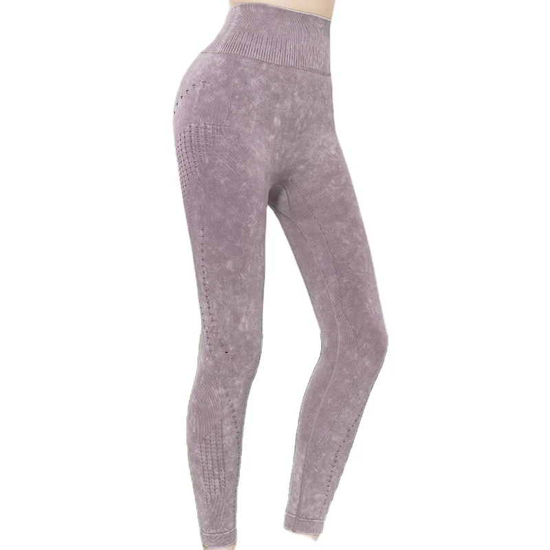 

Women Yoga High Waist leggings running breathable Elastic leggings High-Quality Sport Leggings New Girl's Running Pants