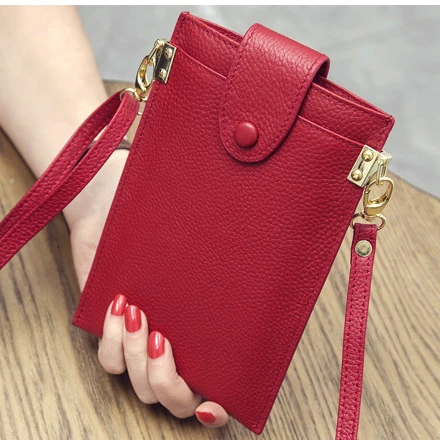 

Fashion embossed crocodile leather cell phone crossbody bag wallet mobile phone bags cases, Customized color