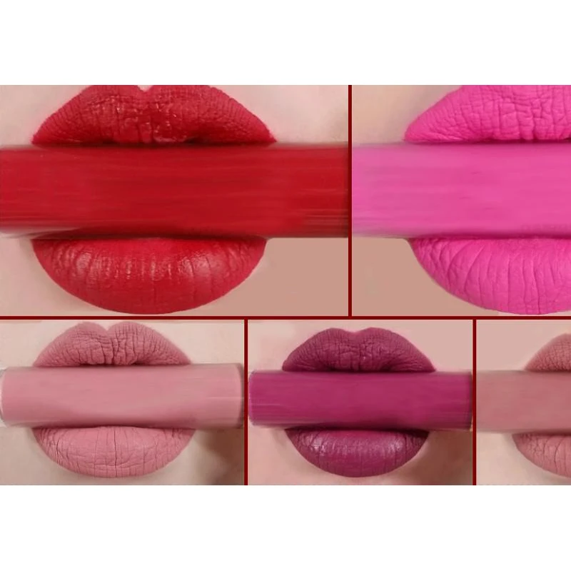 

17 Colors Waterproof Dry Mistine Matte Cosmetic Lipstick