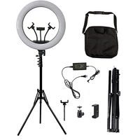 

Makeup 3000-5500K Photography 416 LED Lamp 18 Inch ring light Selfie Portable Flash Camera Ring Light