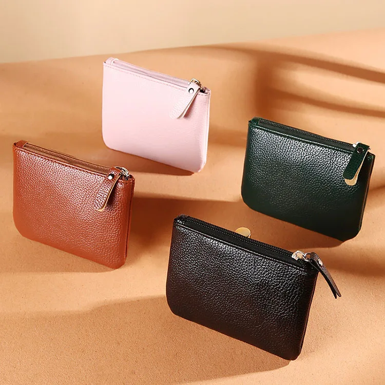 

Newest Design Wallets Women Short Luxury Pu Leather Famous Custom Zipper Pocket Small Mini Credit Card Ladies Coin Purses Wallet, 6 color