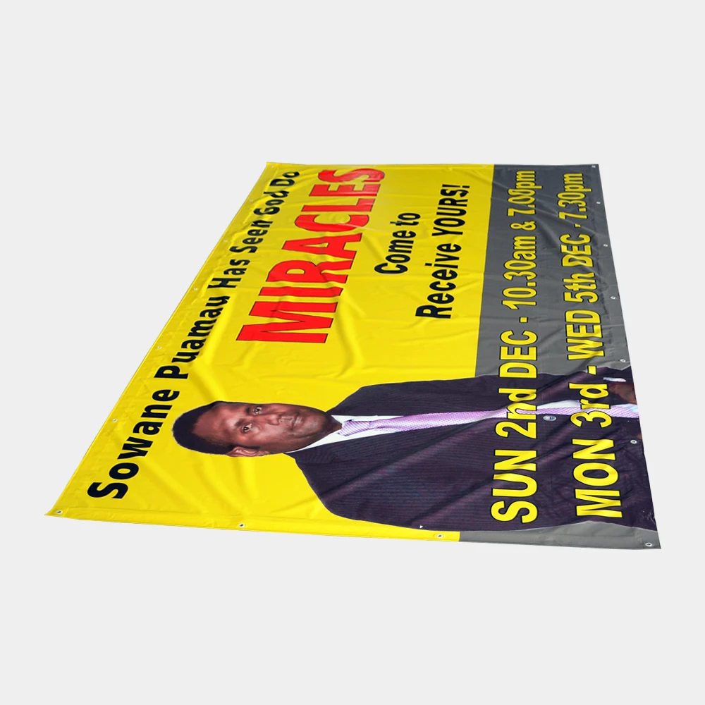 

Commercial Sales Promotion Trade Show Advertising Propaganda Poster Vinyl Flex Banner Rollos
