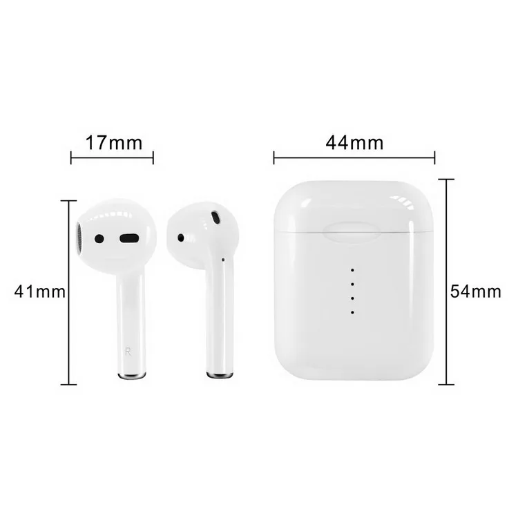 i7S Sports BT In-Ear Stereo Headphones Headset Sport Earbud With Mic Charge Box TWS mini Touch Control Wireless Headphones Blue - ANKUX.COM