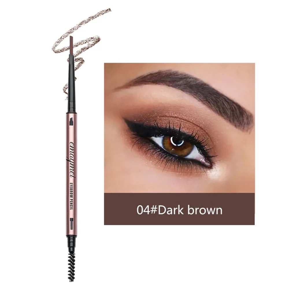 

2021 New private label black Color Waterproof Long lasting Eyebrow Pencil