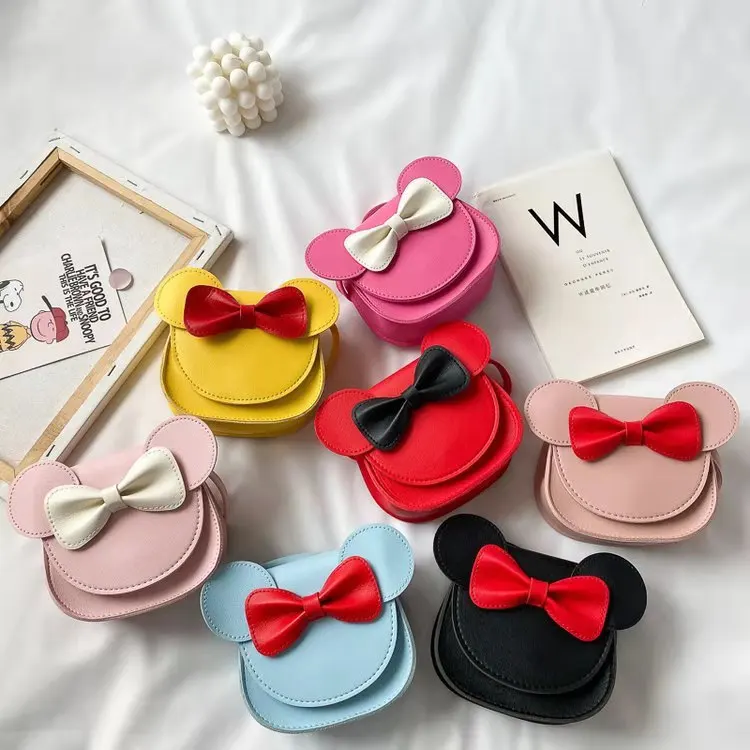 

2021 Toddlers Coin PU Leather Shoulder Handbag Children Crossbody Cute Small Mini Little Girls Kids Purses Handbag Purse, Black, meat powder, pink, light blue, rose, red, yellow