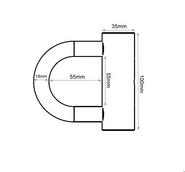 
Heavy duty alloy steel cylinder U lock for motorbike u lock with chain lock 