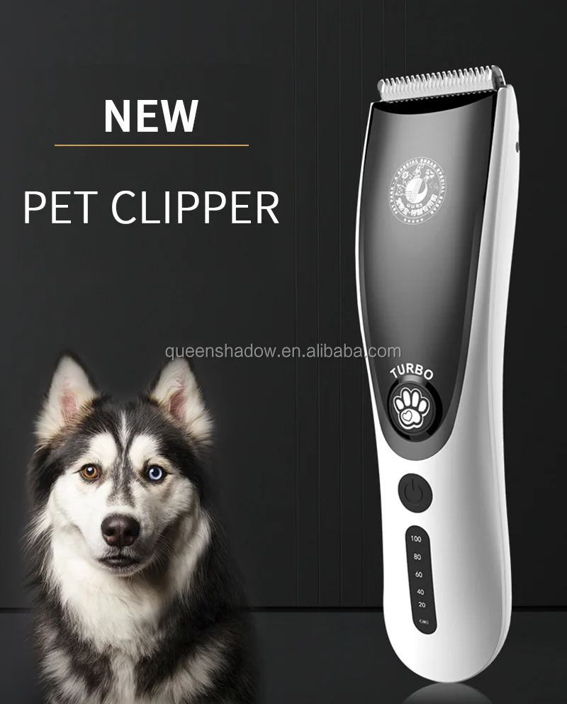 

Rechargeable pet hair trimmer electric hair clipper for dogs