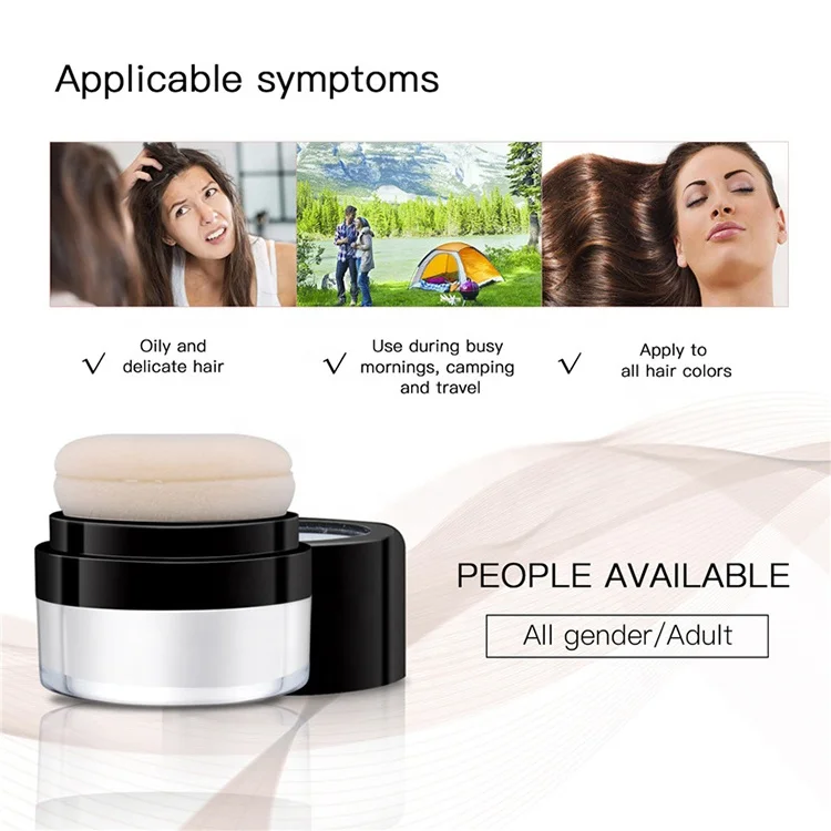 Private Label Korea Natural Organic Herbal Pure Powder Dry Shampoo For