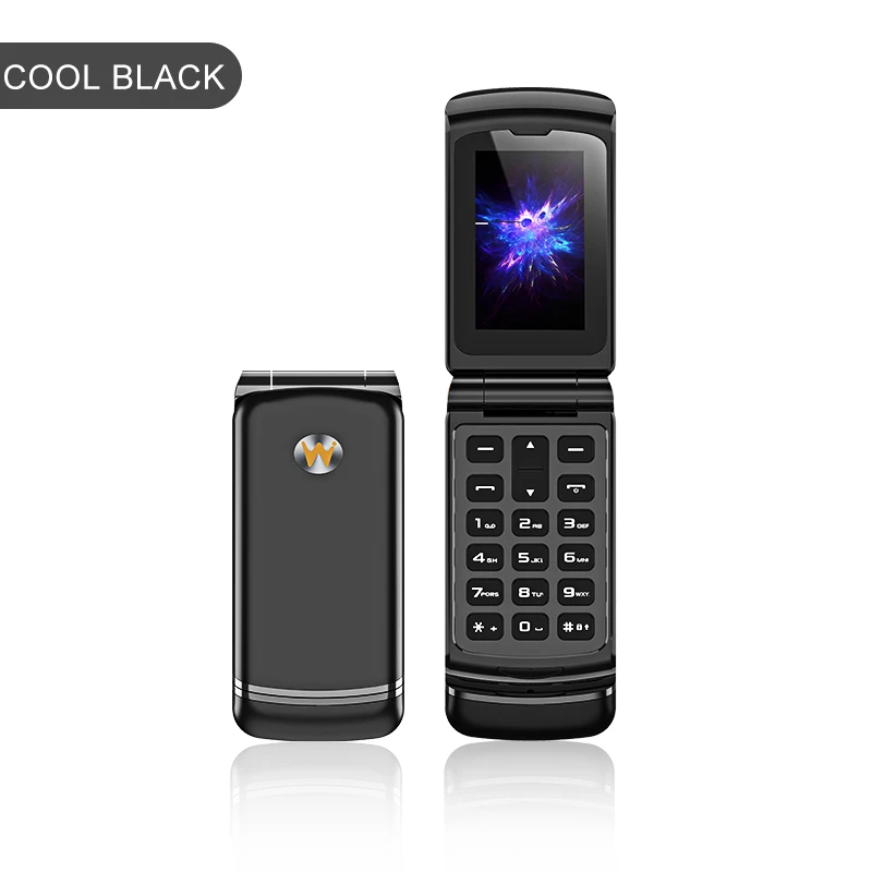 

2021 New Arrival Excellent manufacturer selling Mini flip phone Not android mobile phone, Red,black, gold, blue