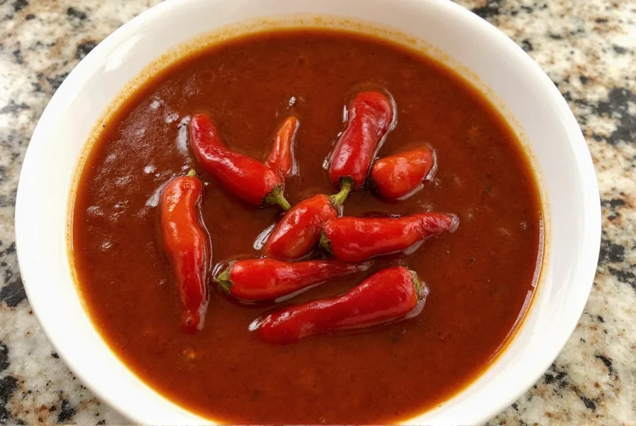 Traditional Mexican Kitchen with Chiles in Adobo