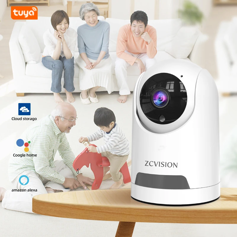 

TUYA High quality two-way intercom 1080P night vision automation Home security wireless camera