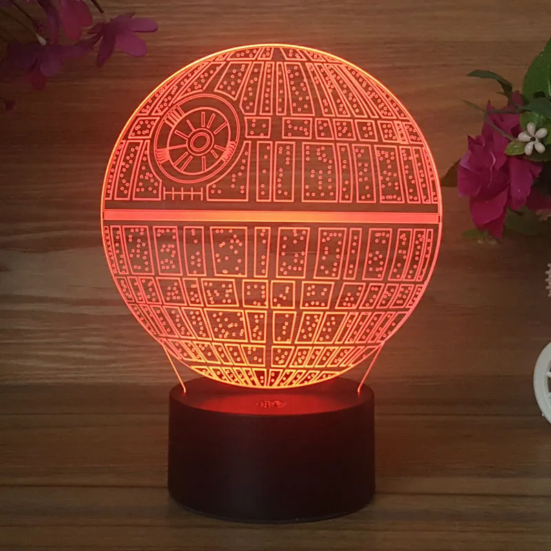 
home decor 3D LED Night Light 3D illusion led lamp Multi-colored Light 3D Hologram Illusion Desk Lamp 