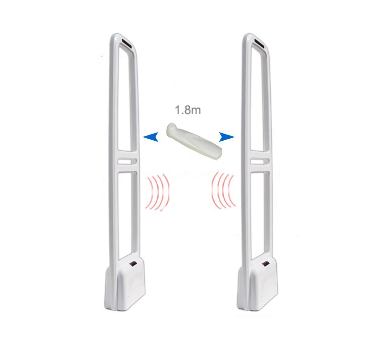 58KHZ Anti-Theft UHF RFID 13.56 HF Alarm Scanner Sensor EAS Gate