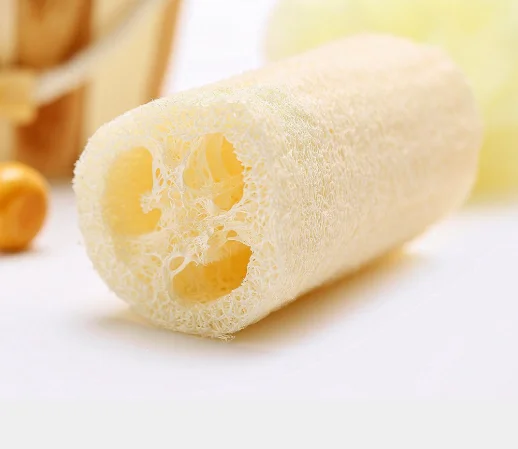 

Shower Loofah Bath Sponge, No Bleaching Natural Shower Loofah Body Wash Scrubbers for Removing Dead Skin, Natural color