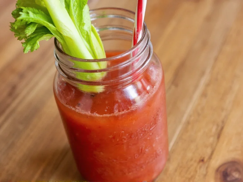 homemade bloody mary mix