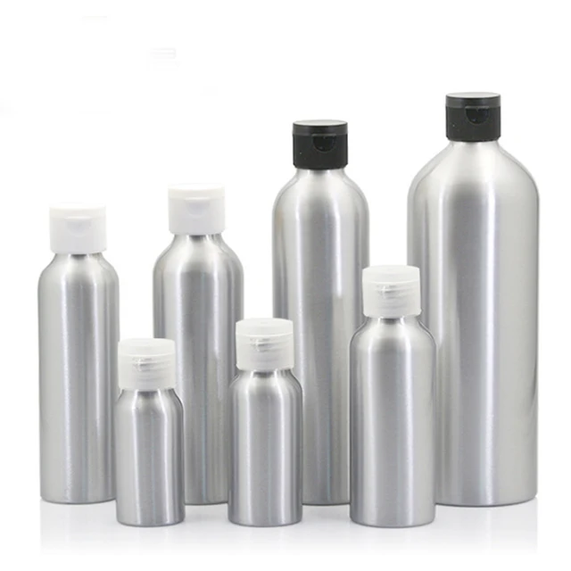 
Hengjian 30ml 50ml 100ml 120ml 150ml 200ml 250ml 500ml Aluminum Shampoo Shower Gel Container With Flip Cap 
