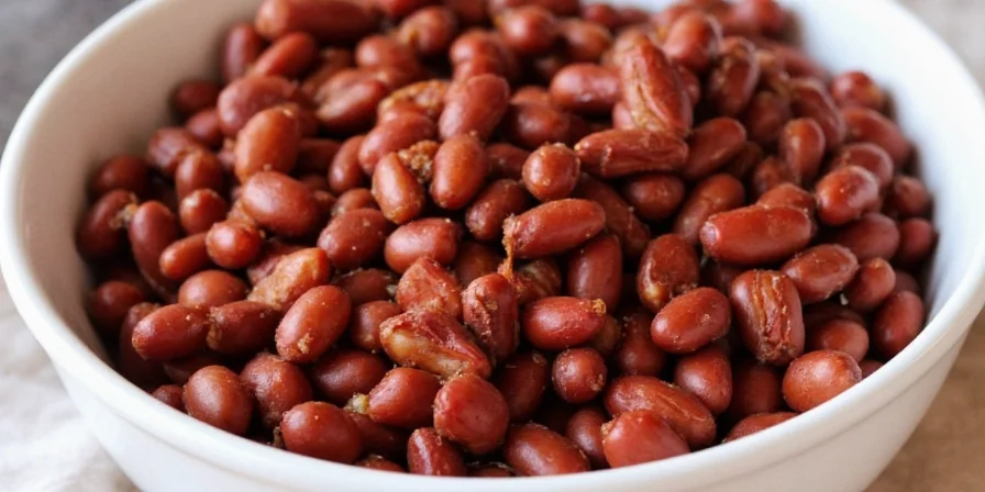 Mexican borracho beans served in a bowl