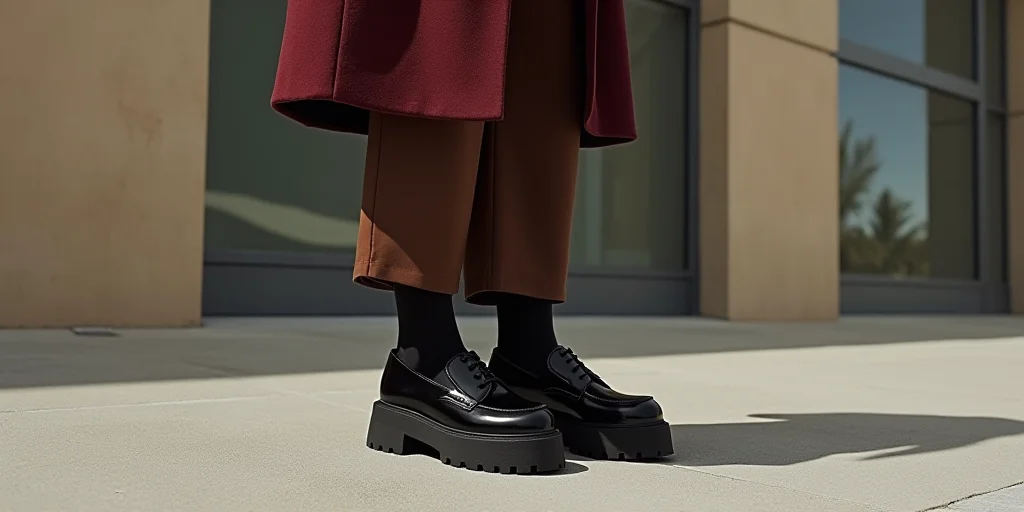 Chunky Loafers And Platform Boots Dominate Women's Fall Shoes 2024 Trends