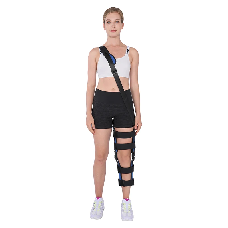 

Professional manufacturers of medical knee support protective device design novel and unique, Black