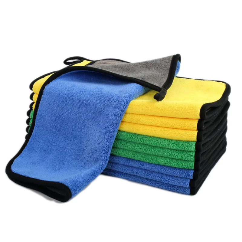 

Car Wash Care Polishing Drying Washing Microfiber Towel Kitchen Superfine Fibre Cleaning Duster Cloth, Customized color