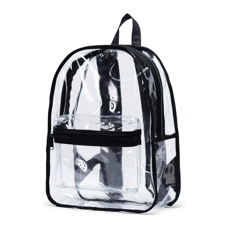 

Clear Backpack Stadium Approved for Women Men Heavy Duty See Through Transparent Pvc Backpacks for School Work