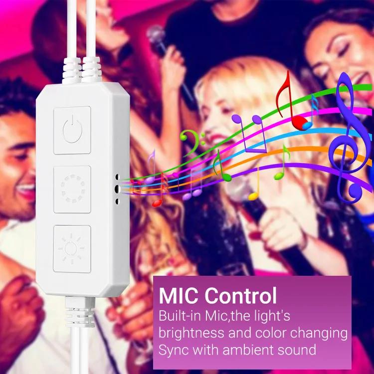 
Smart WiFi LED Strip SMD 5050 10M 300LEDs IP20 RGB Light Smart Phone Controlled for Home 