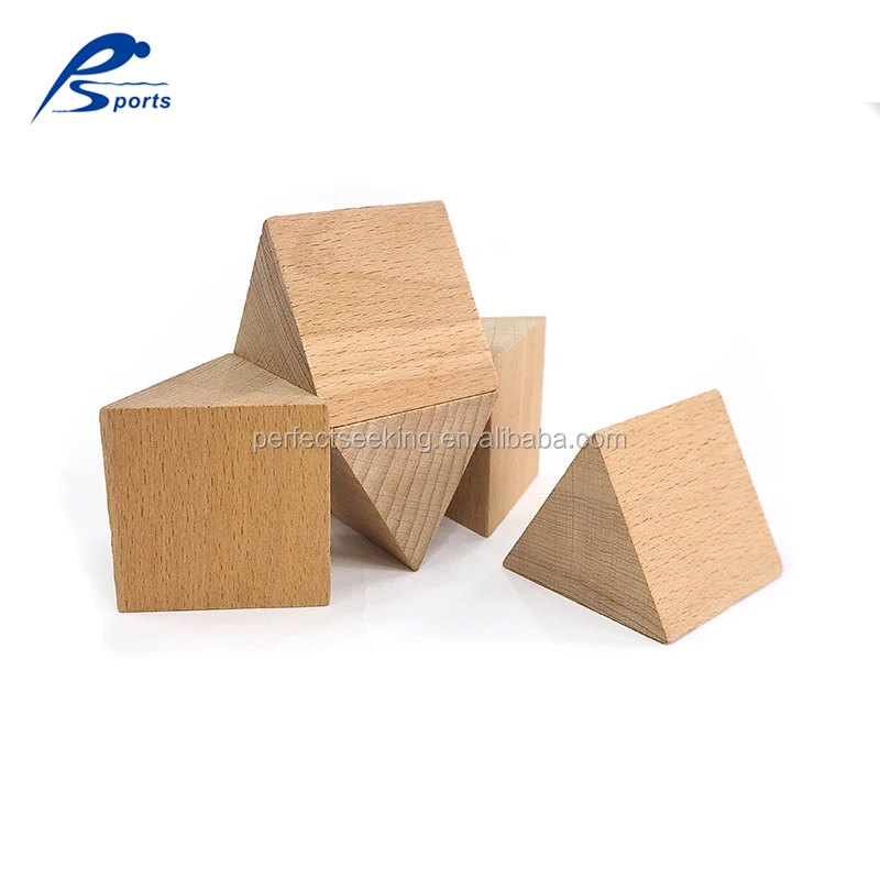Classic Wooden Pattern Blocks Equilateral Triangle Wood Pieces Buy