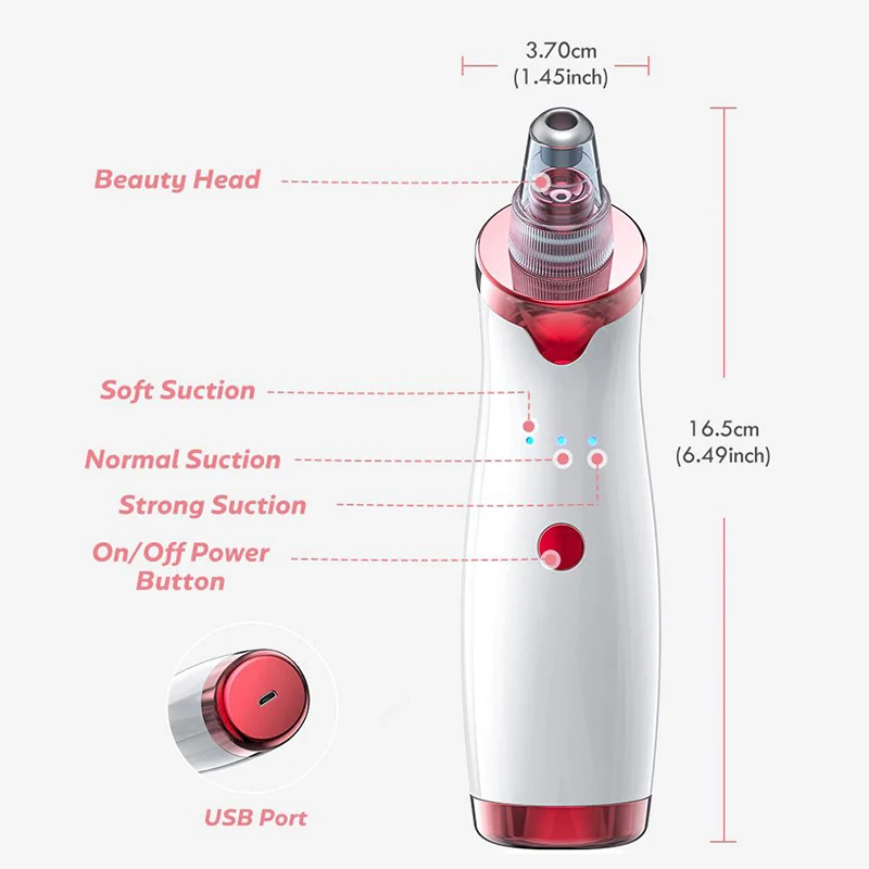

Face pore cleaner blackhead remover facial vacuum electric pore vacuum cleaner