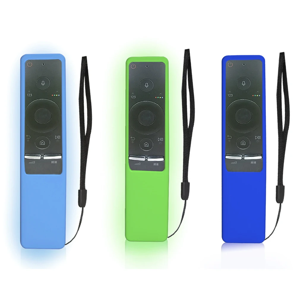 

Anti-Slip Remote Cases Rubber Dust Covers Silicone Protective Case Remote Control Covers For Samsung Smart TV
