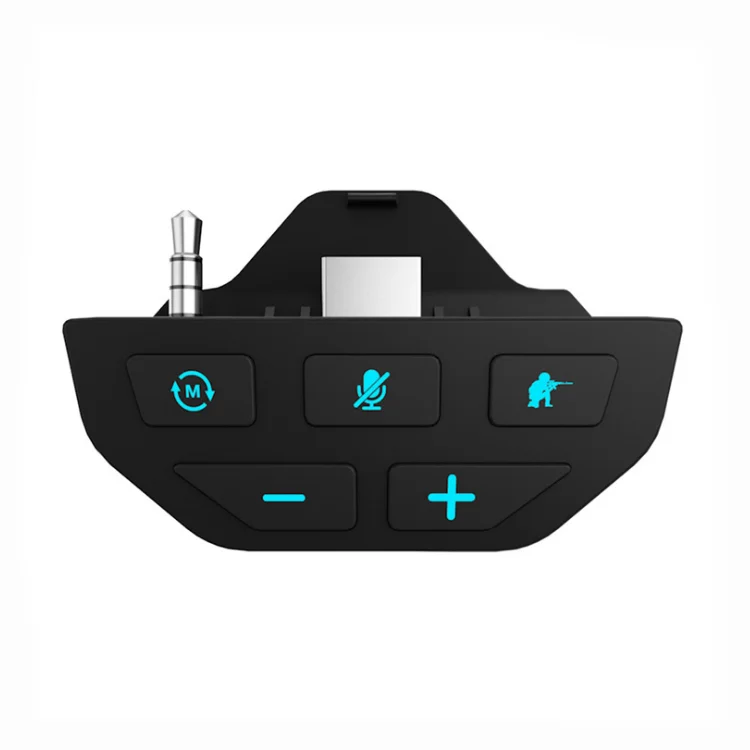 Controller Stereo Audio Headset Adapter For Xbox One Games Controller Audio Adapter Headphone