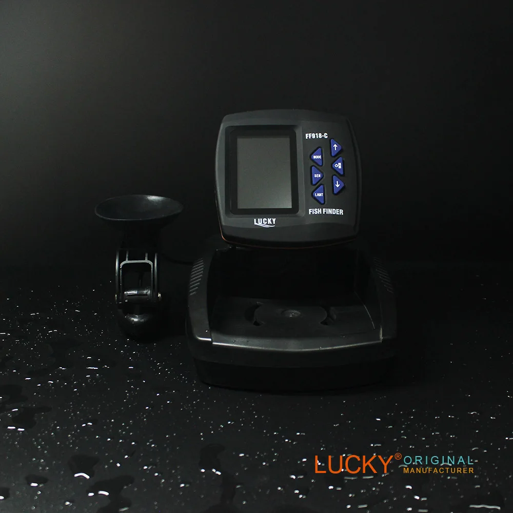 

Lucky FF918C-T cable sonar sensor 180m boat fish finder