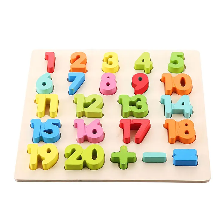 New design educational toys wooden other toys colorful 1-20 numbers ...