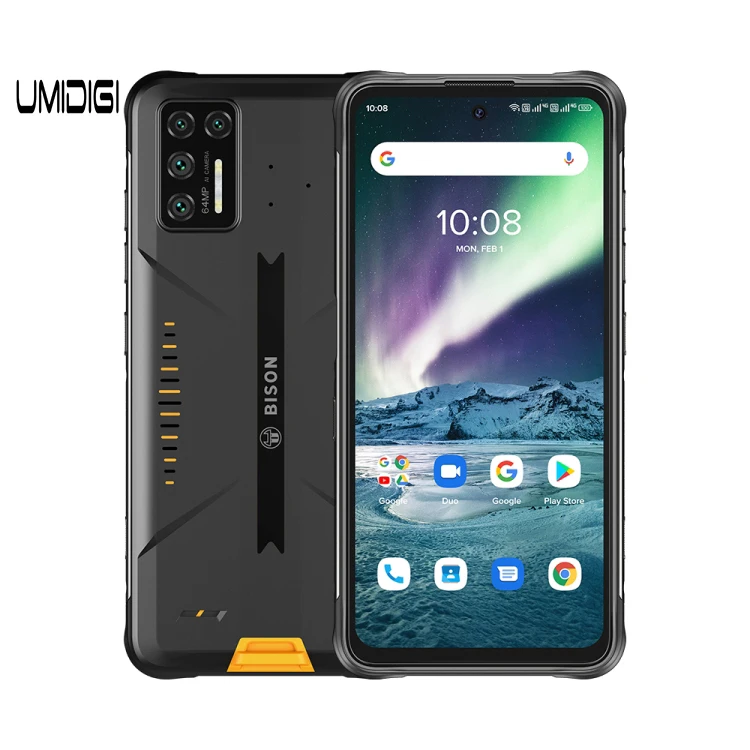 

Dropshipping UMIDIGI BISON GT Waterproof Rugged Phone 64MP Camera 8GB+128GB NFC Android Smartphone 4G